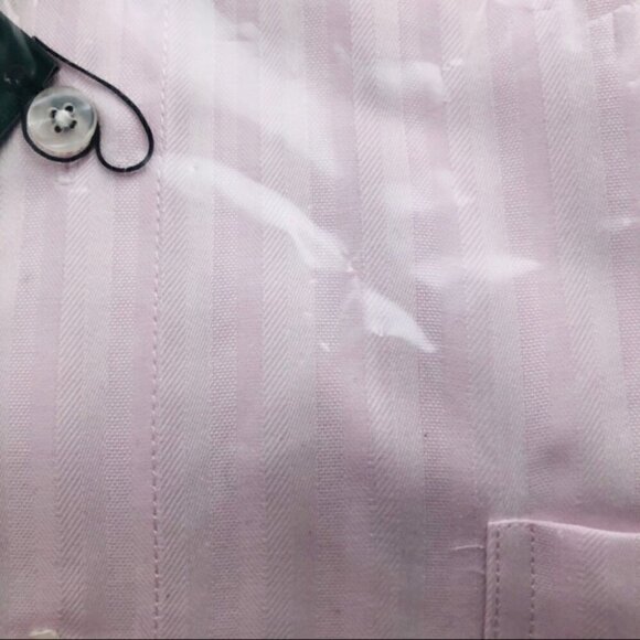 DRESS Shirt Long Sleeves With Pocket Size 15 - Picture 6 of 9